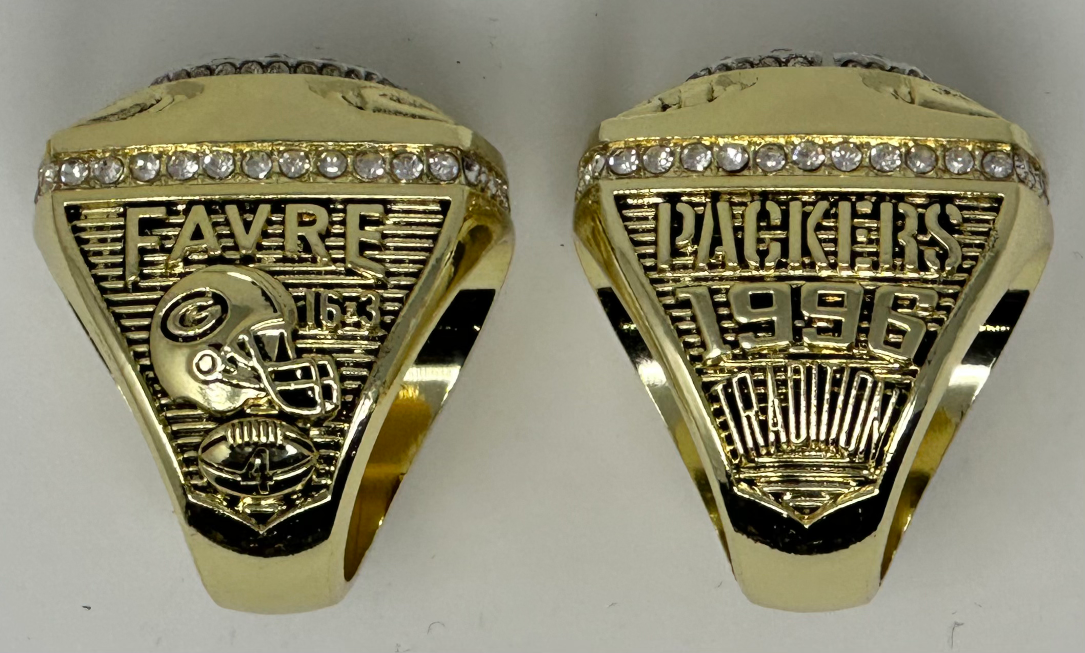 Brett Favre Replica Super Bowl Championship Ring image 1