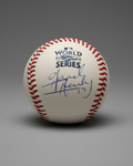 David Hensley Autographed 2022 World Series Baseball image 0
