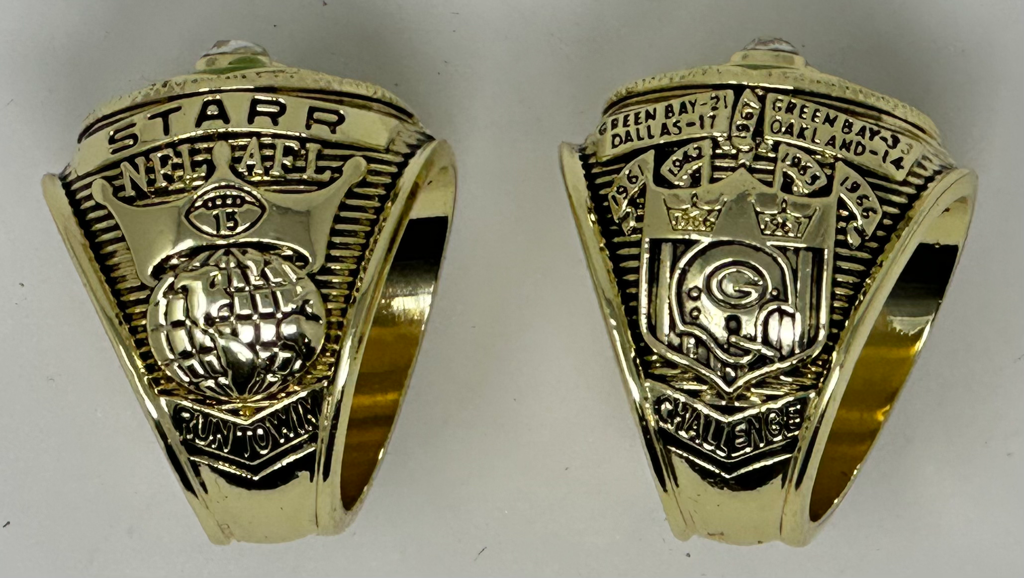Bart Starr Replica Super Bowl II Championship Ring image 1