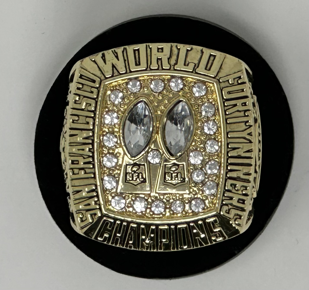 Joe Montana Replica Super Bowl XIX Championship Ring image 0