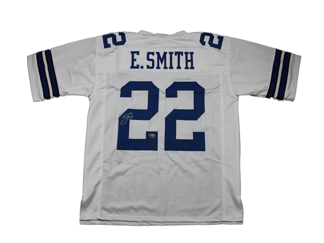Emmitt Smith Autographed Custom Dallas Cowboys Jersy image 0