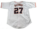 Jose Altuve Autographed Custom Astros White Jersey image 0