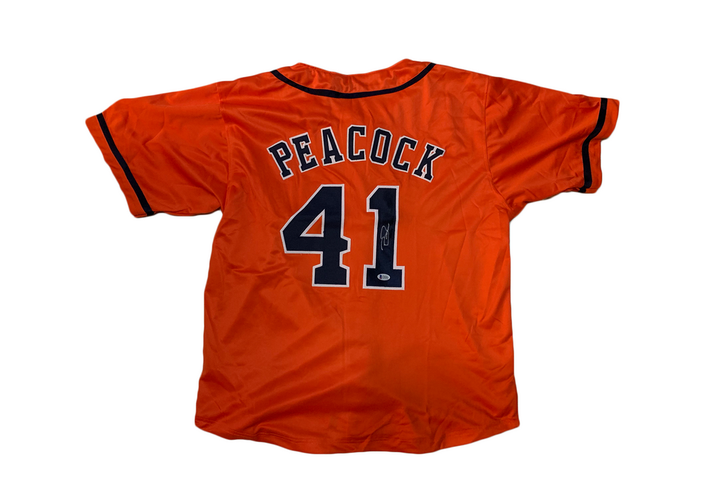 Brad Peacock Autographed Custom Jersey image 0