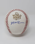 Brian McCann Autographed 2017 World Series Baseball image 0