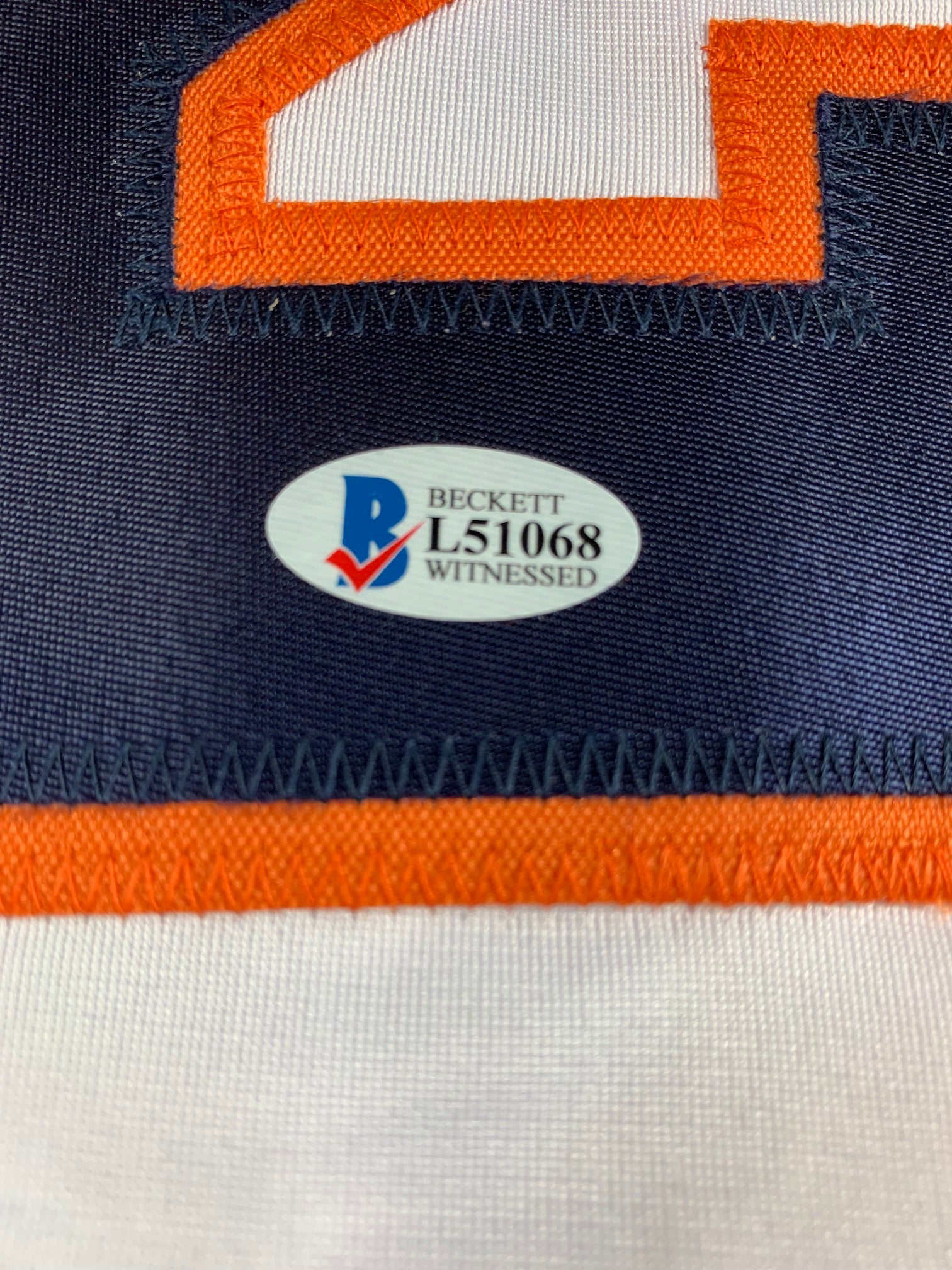 Alex Bregman Autographed Custom Astros White Jersey image 2