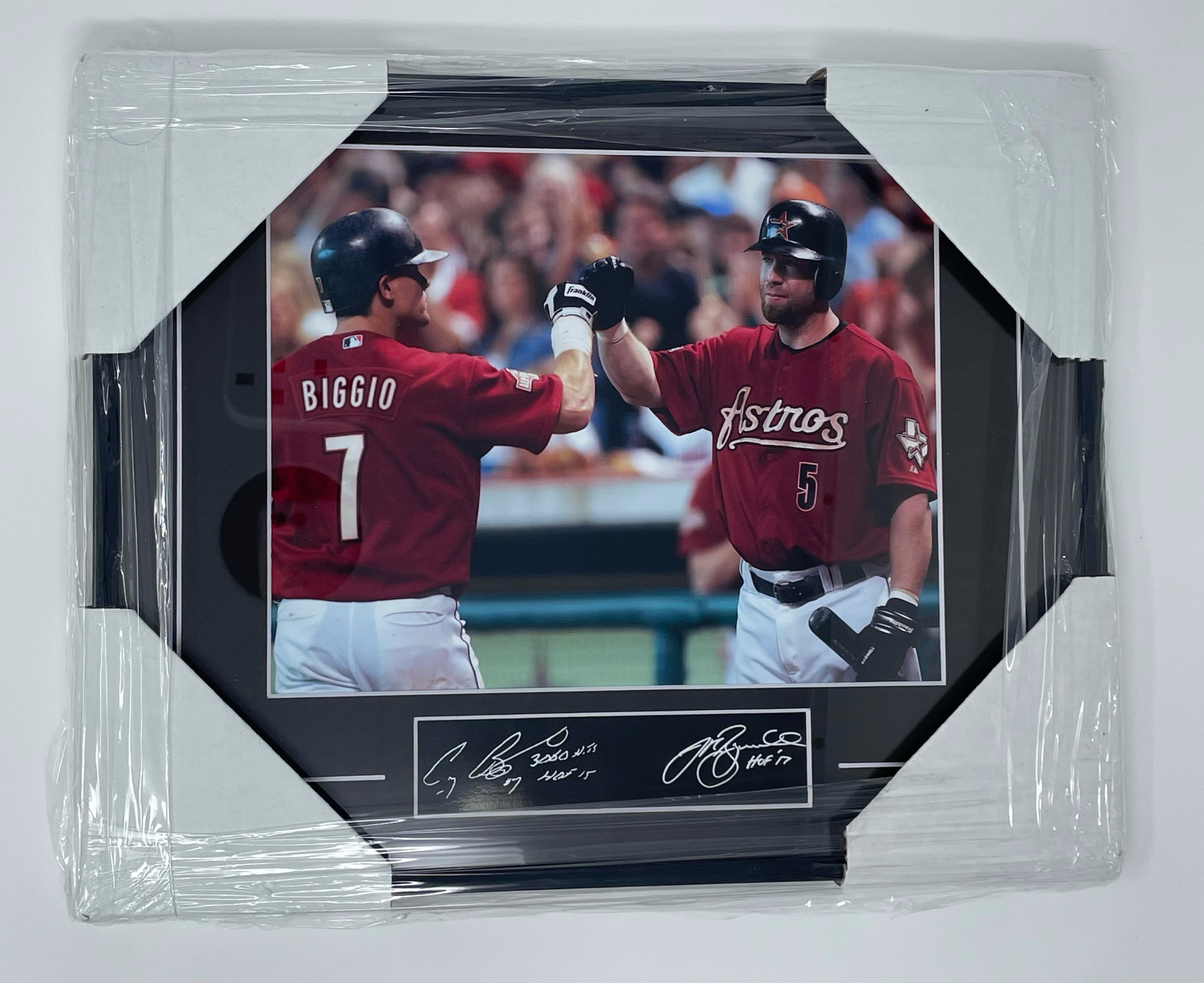 Craig Biggio and Jeff Bagwell Framed Facsimile image 0