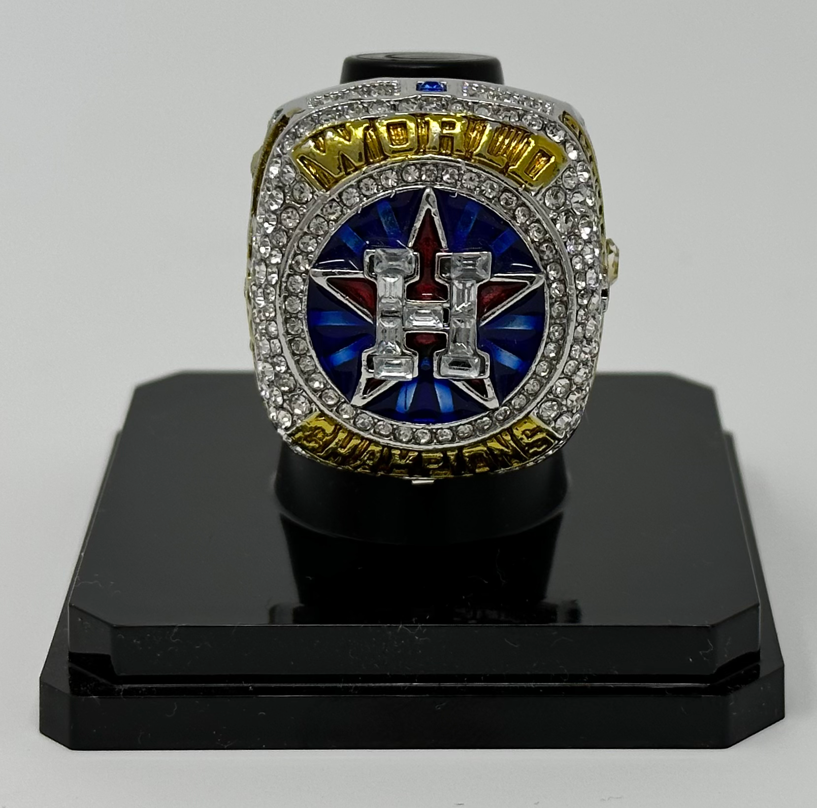 Houston Astros Championship Rings Set with Platform image 2