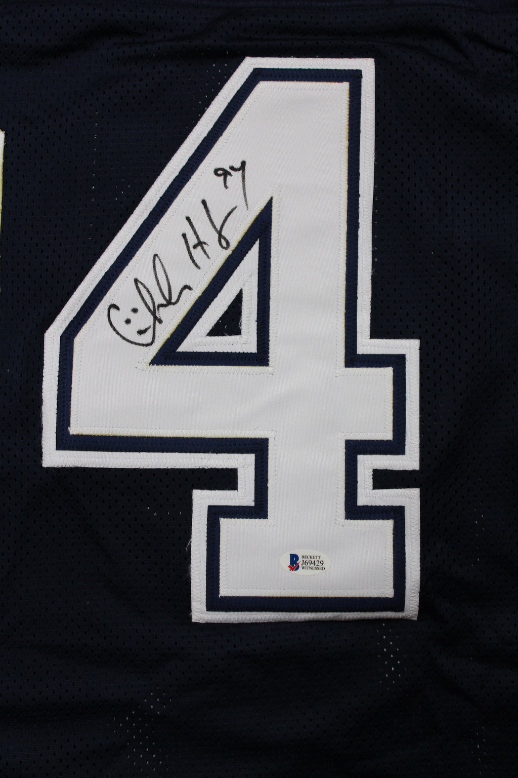 Charles Haley Autographed Custom Dallas Cowboys Jersey image 2