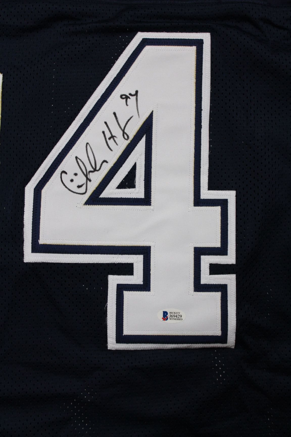 Charles Haley Autographed Custom Dallas Cowboys Jersey image 2