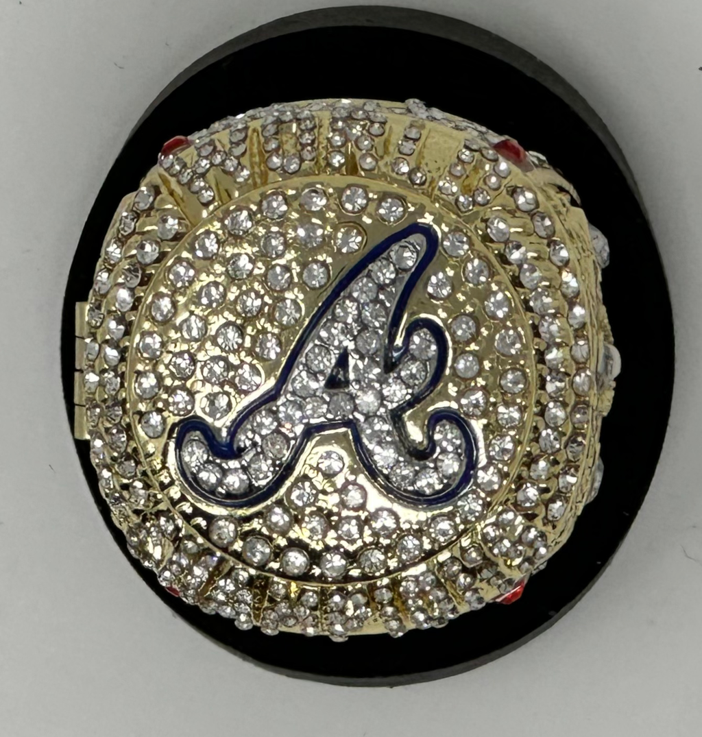 Atlanta Braves 2021 Championship Replica Ring image 0