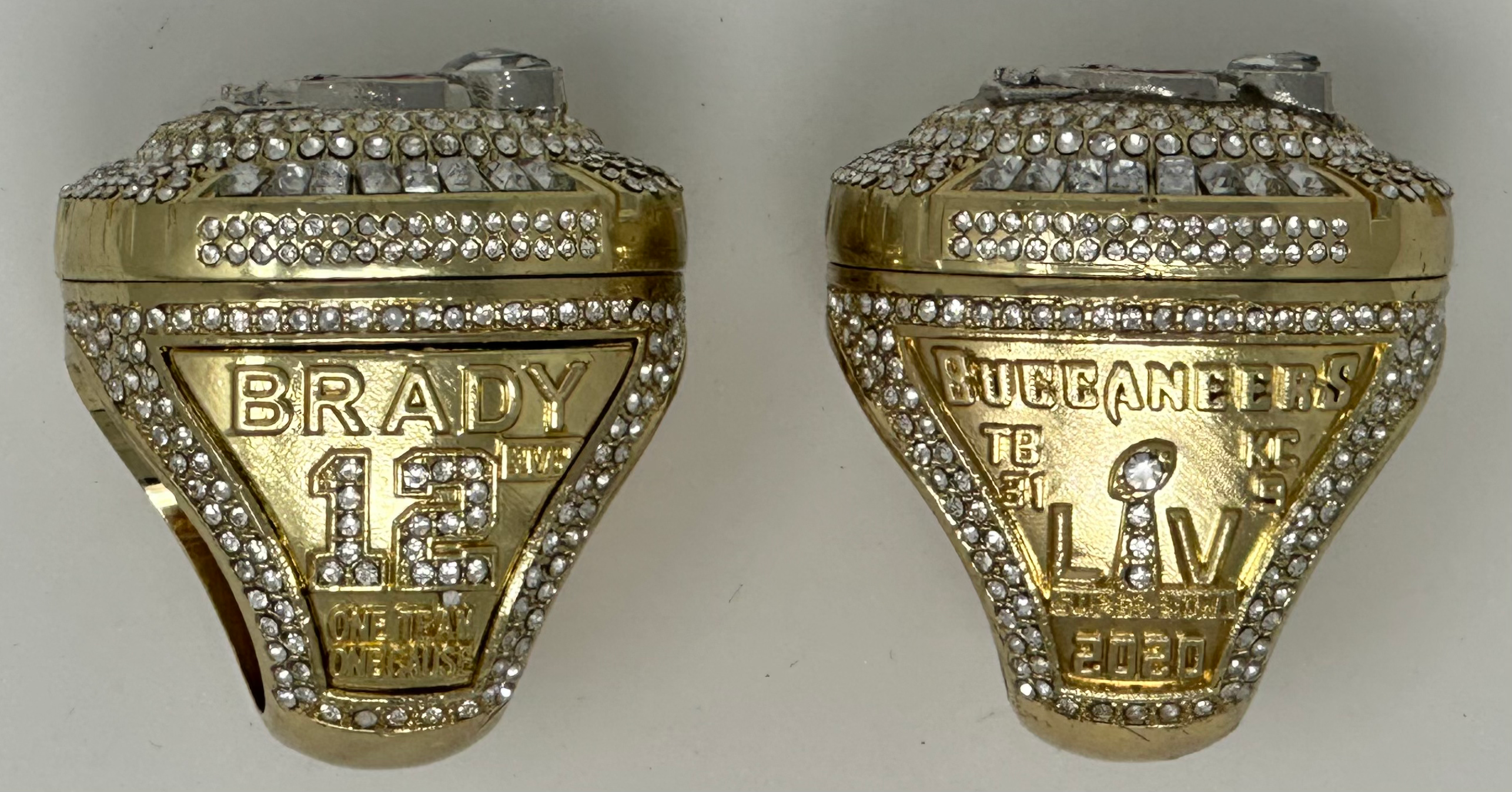 Tom Brady Replica Super Bowl LV Championship Ring image 1