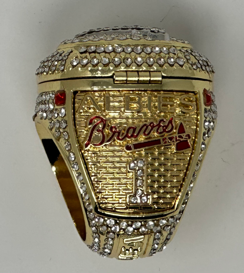 Atlanta Braves 2021 Championship Replica Ring image 1