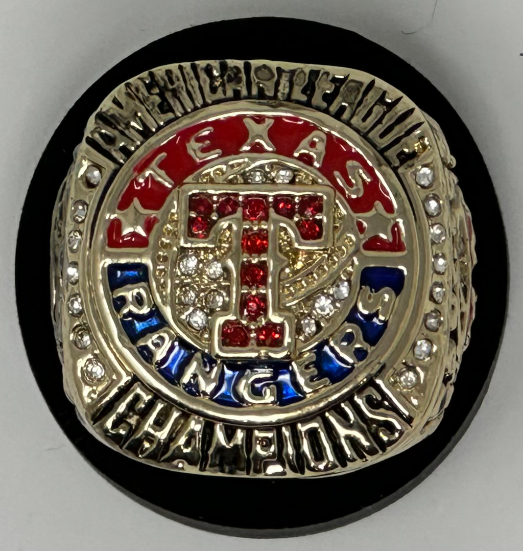 Texas Rangers AL Championship Replica Ring image 0