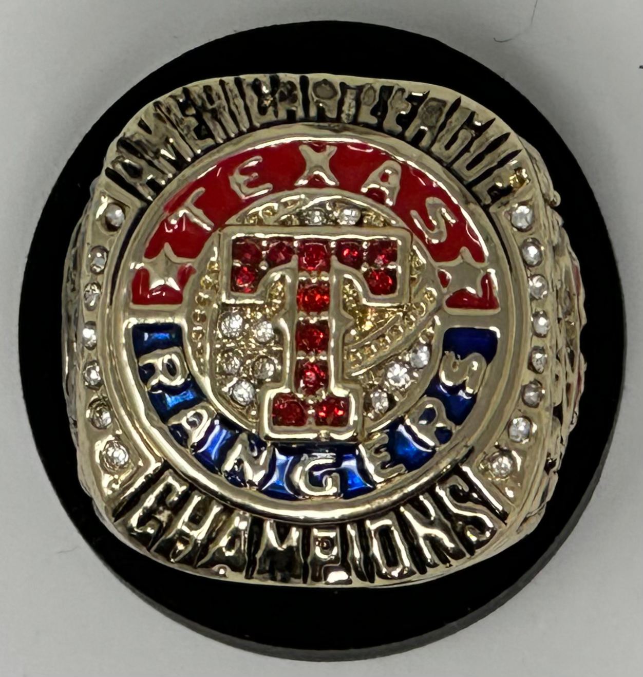 Texas Rangers AL Championship Replica Ring image 0