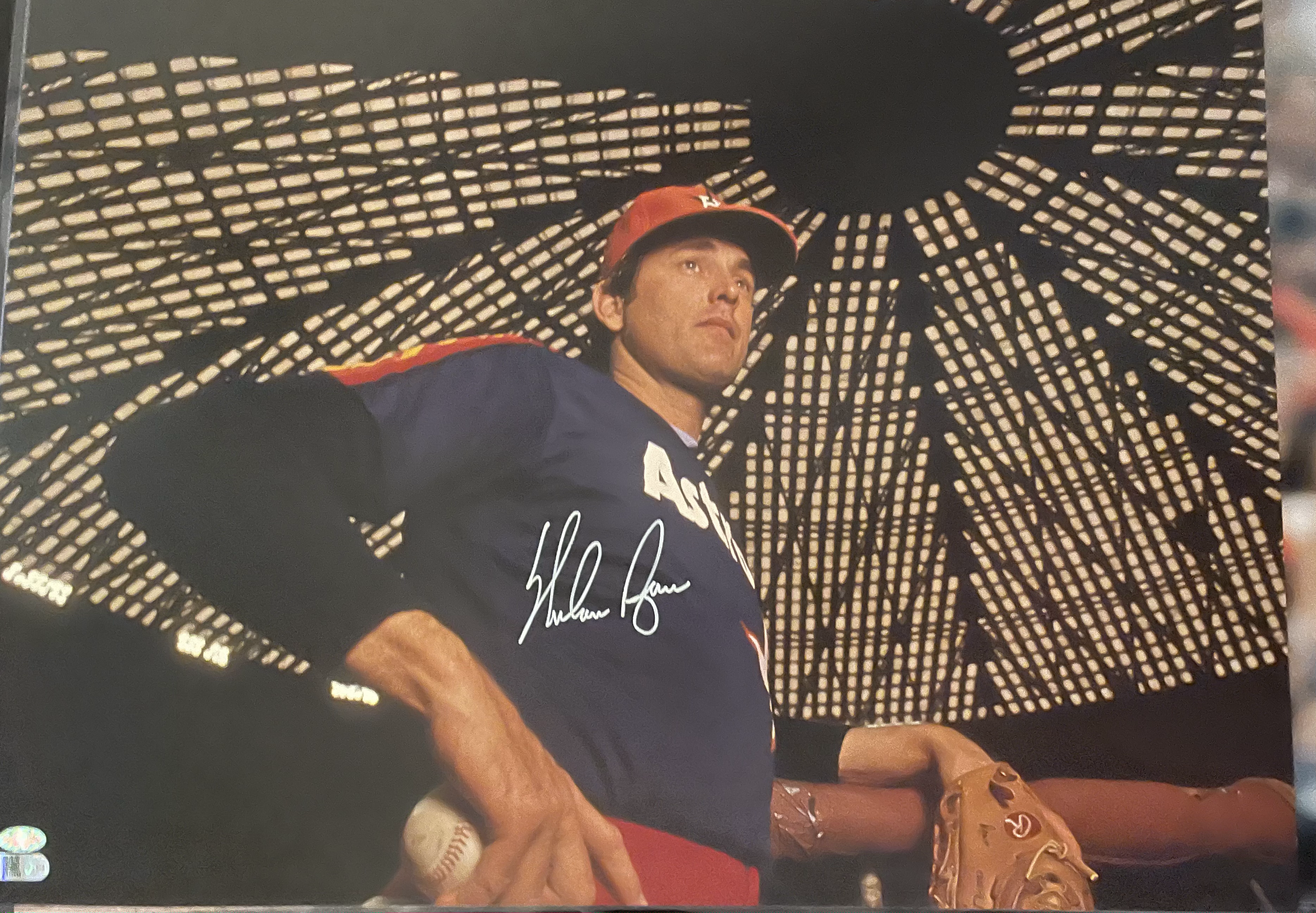 Nolan Ryan Autographed 16x20 Photo image 0