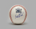 Rafael Montero Autographed 2022 World Series Baseball image 0