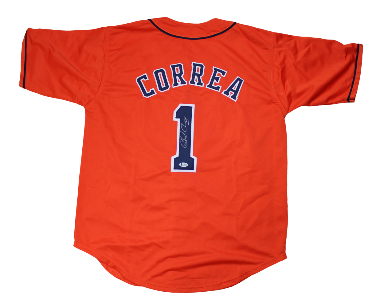 Carlos Correa Autographed Custom Jersey image 0