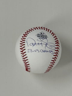Nate Eovaldi Autotgraphed 23 WS Baseball/23 WS Champs image 0