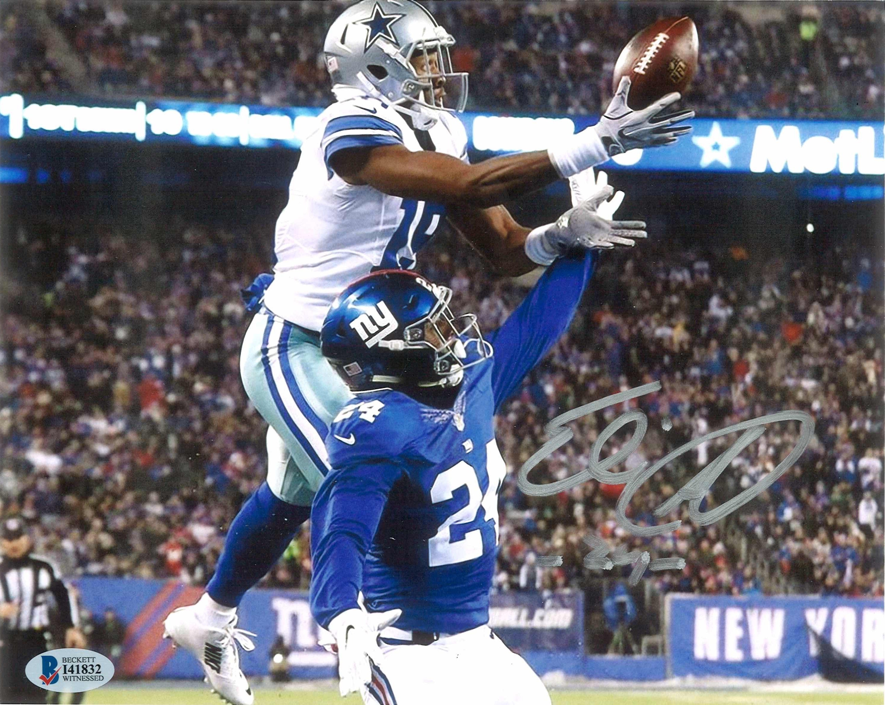 Eli Apple Autographed New York Giants 8x10 Photo image 0