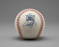 Alex Bregman Autographed 2022 World Series Baseball image 0