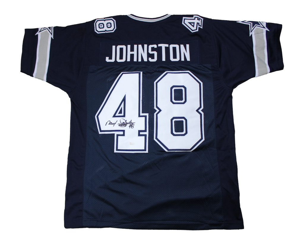 Daryl 'Moose' Johnston Autographed Custom Dallas Cowboys Jersey image 0