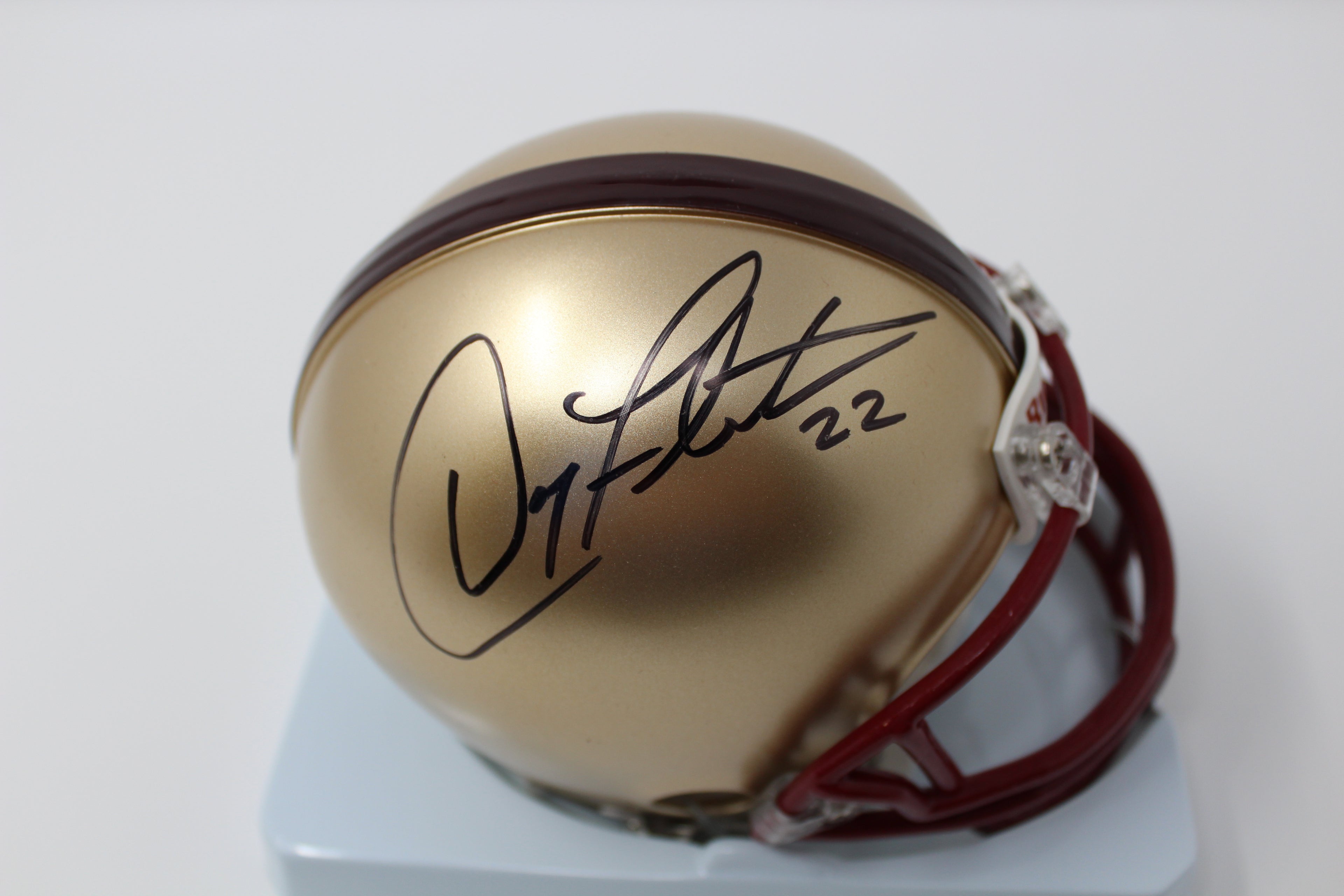 Doug Flutie Autographed Boston College Mini Helmet image 1