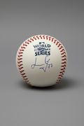 Luis Garcia Autographed 2022 World Series Baseball image 0