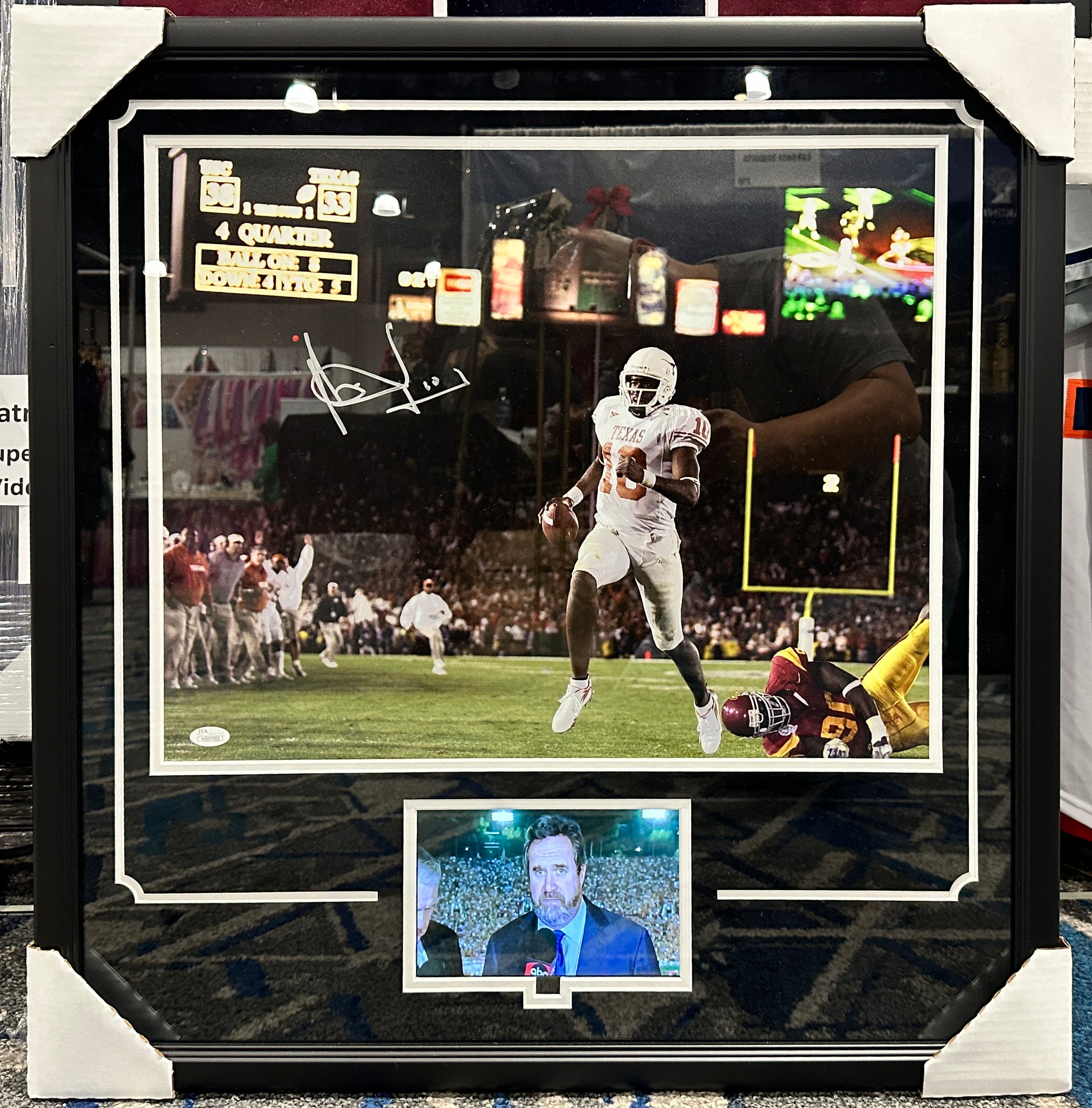 Univ Texas 2005 Rose Bowl National Championship with Vince Young Photo and Video image 0