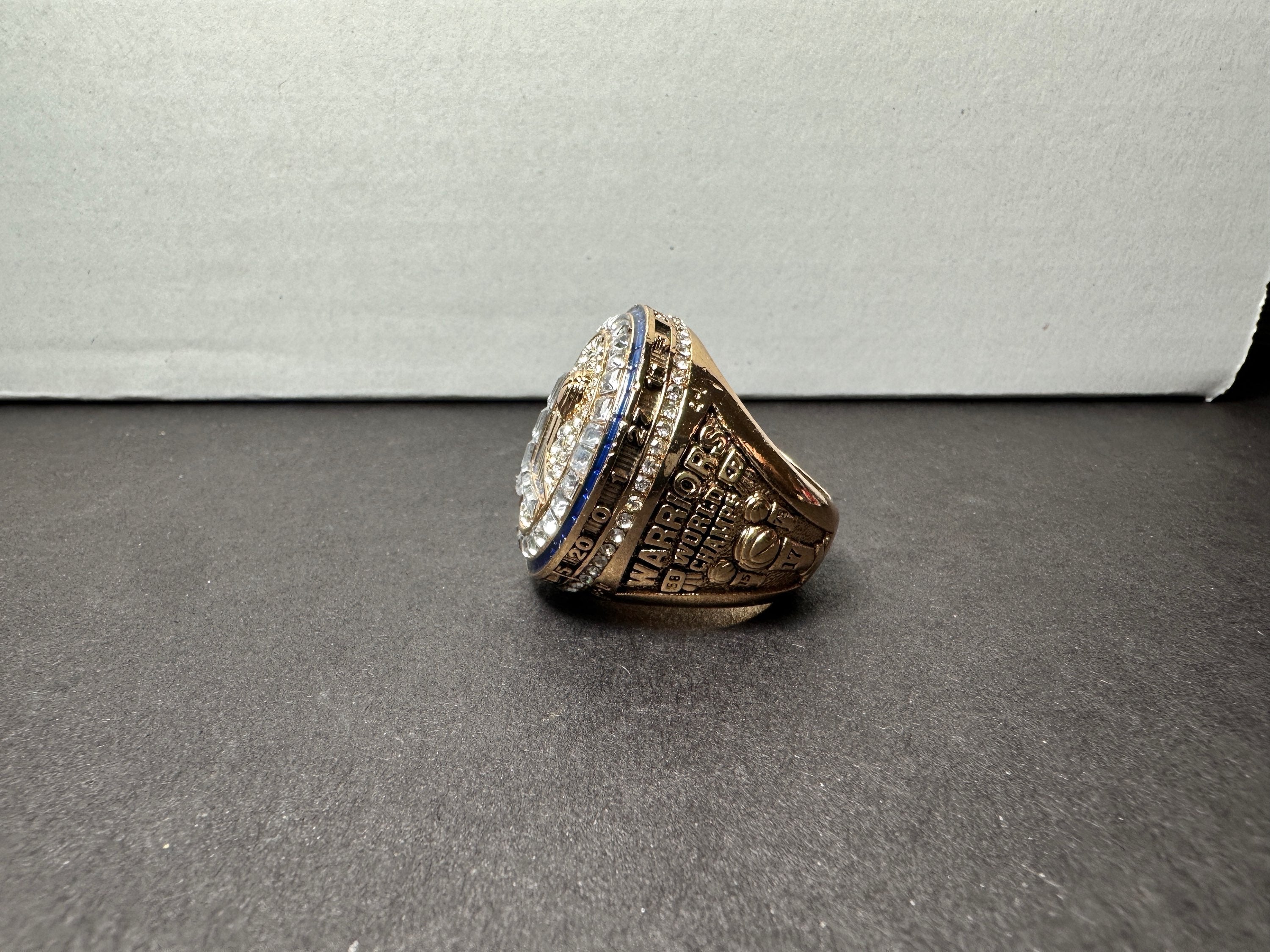 Stephen Curry 2017 Replica NBA Championship Ring image 2