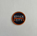 Space City Blue Round image 0