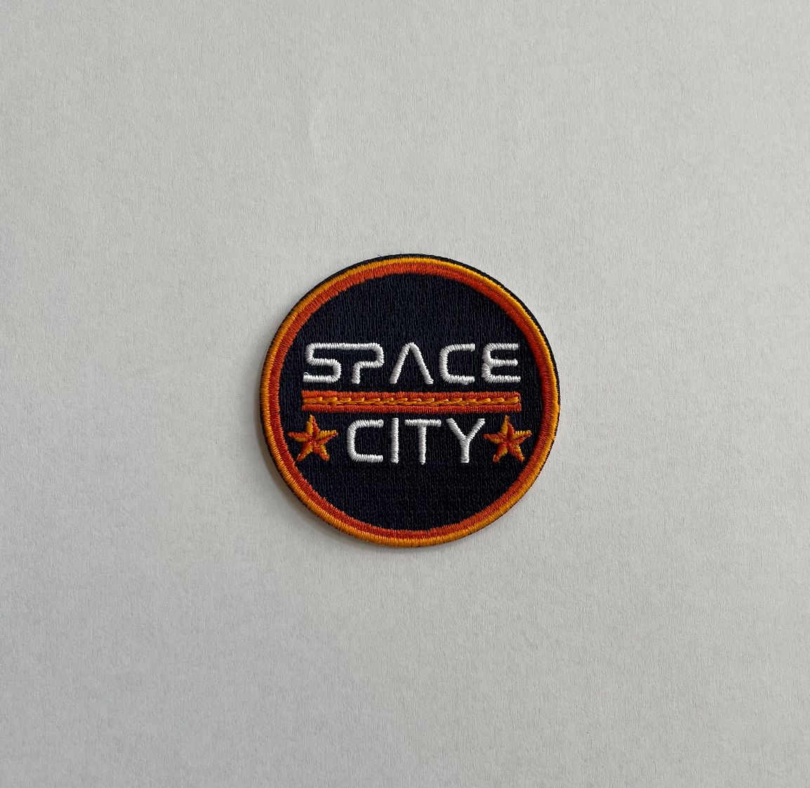 Space City Blue Round image 0