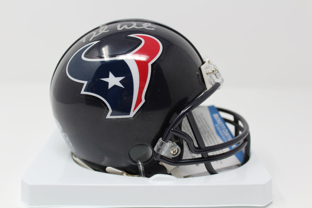 Deshaun Watson Autographed Texans Mini Helmet image 0