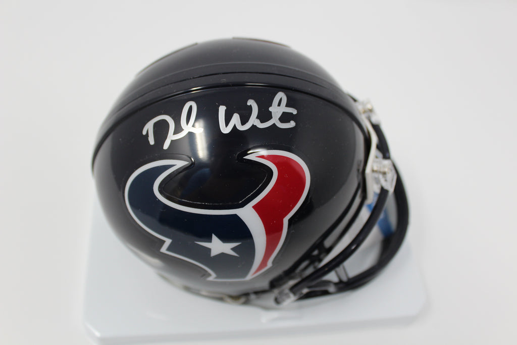 Deshaun Watson Autographed Texans Mini Helmet image 1