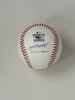 Martin Maldonado Autographed 22 WS Baseball/22 WS Champs image 0