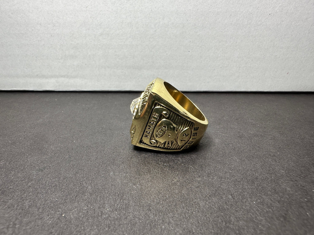  Joe Namath Replica Super Bowl Championship Ring image 1