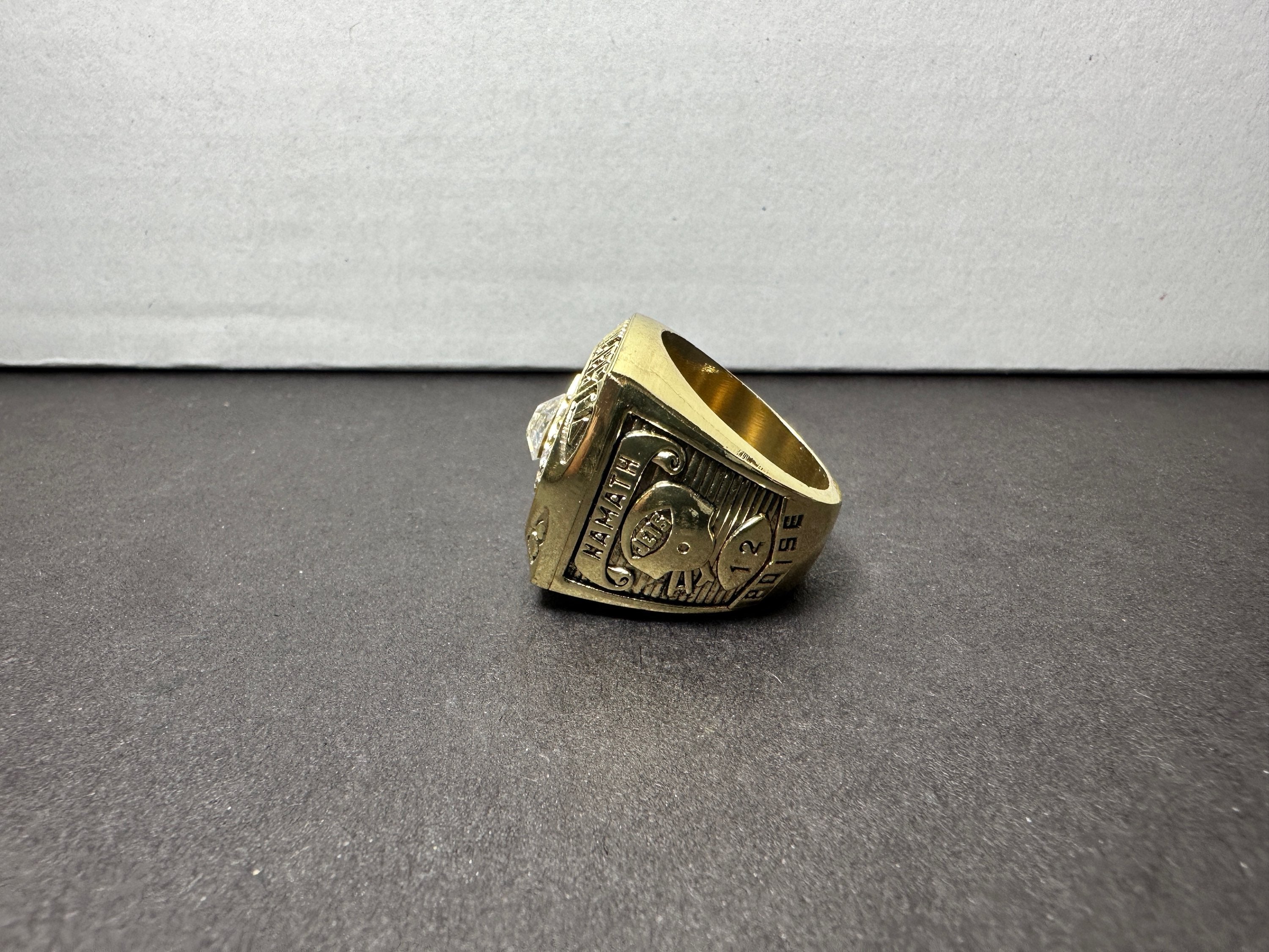  Joe Namath Replica Super Bowl Championship Ring image 1