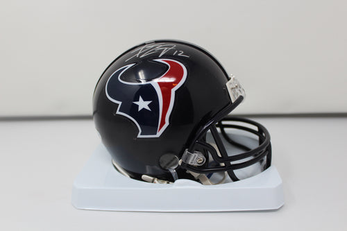 Bruce Ellington Autographed Houston Texans Mini Helmet image 0