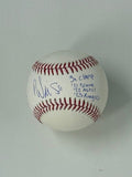 Will Smith Autographed Baseball/3xChamps image 0