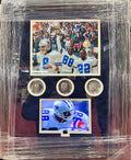 Cowboys Super Bowl 27, 28, 30 Champions, with Triplets Photo, Rings & Video image 0