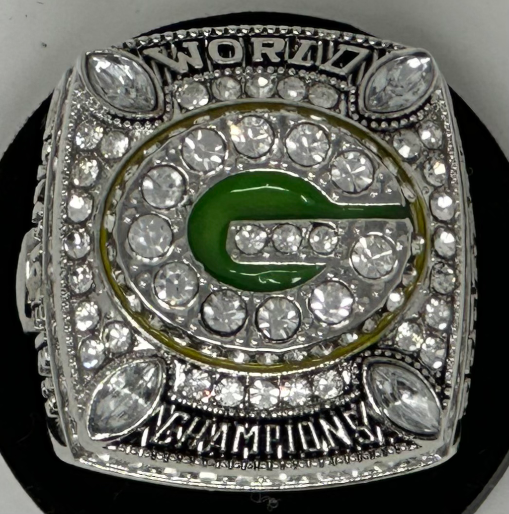 Aaron Rodgers Replica Super Bowl Championship Ring image 0