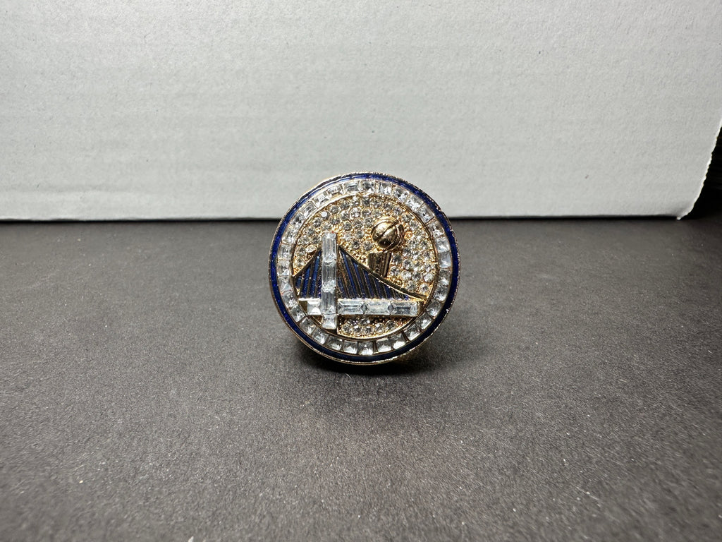 Stephen Curry 2017 Replica NBA Championship Ring image 0