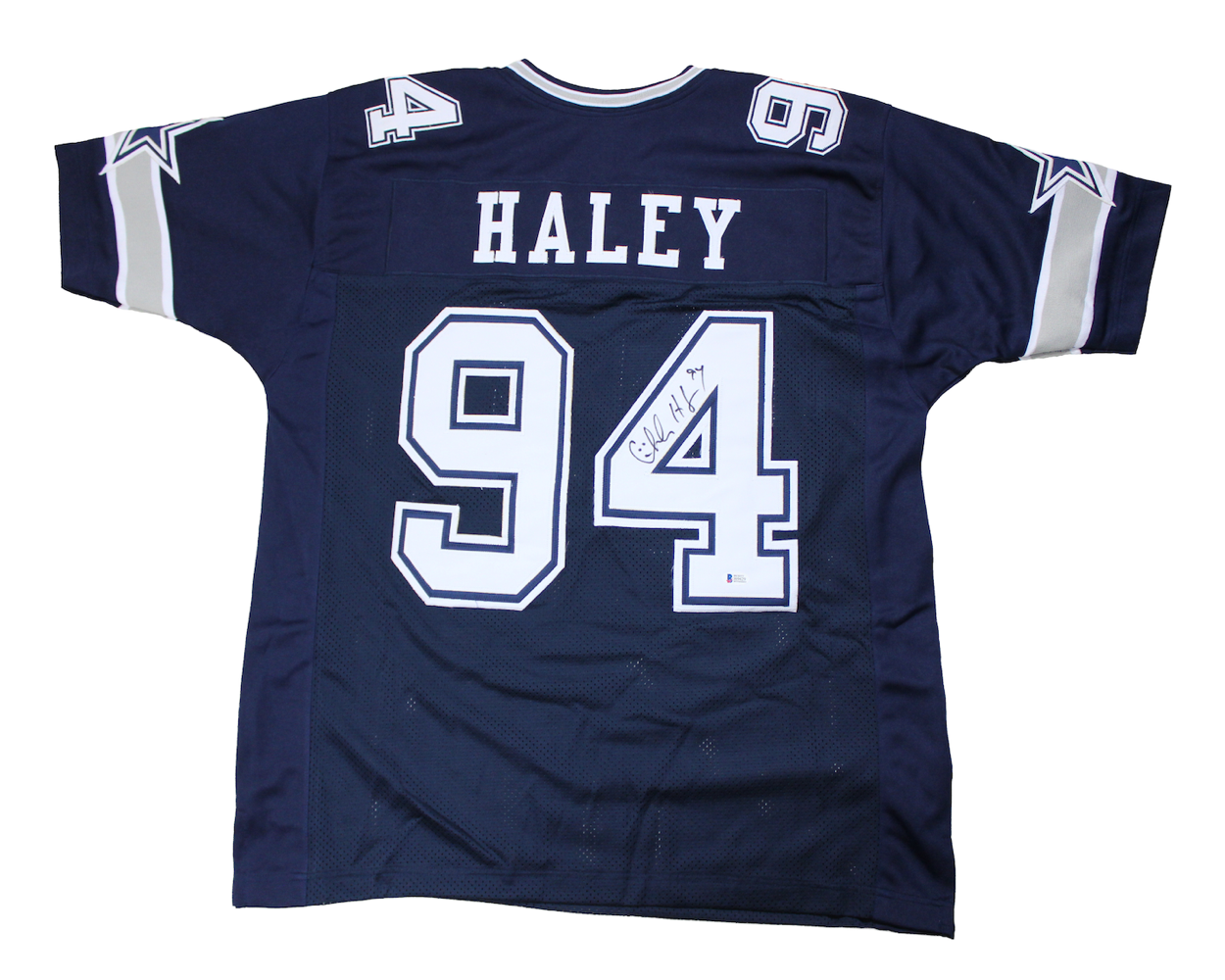Charles Haley Autographed Custom Dallas Cowboys Jersey image 0