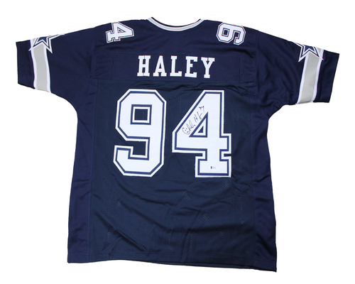 Charles Haley Autographed Custom Dallas Cowboys Jersey image 0
