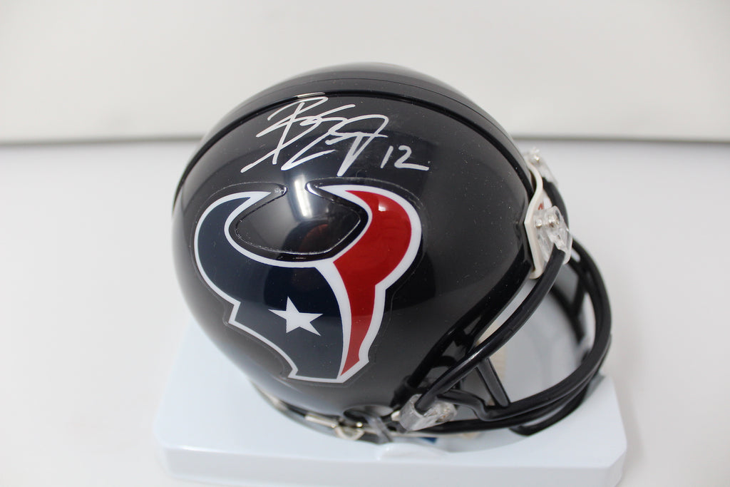 Bruce Ellington Autographed Houston Texans Mini Helmet image 1