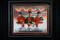 Craig Biggio, Jeff Bagwell & Billy Wager Framed Autographed 16x20 HOF Photo