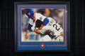 Nolan Ryan Framed Autographed Rangers 16x20 Ventura Fight Photo