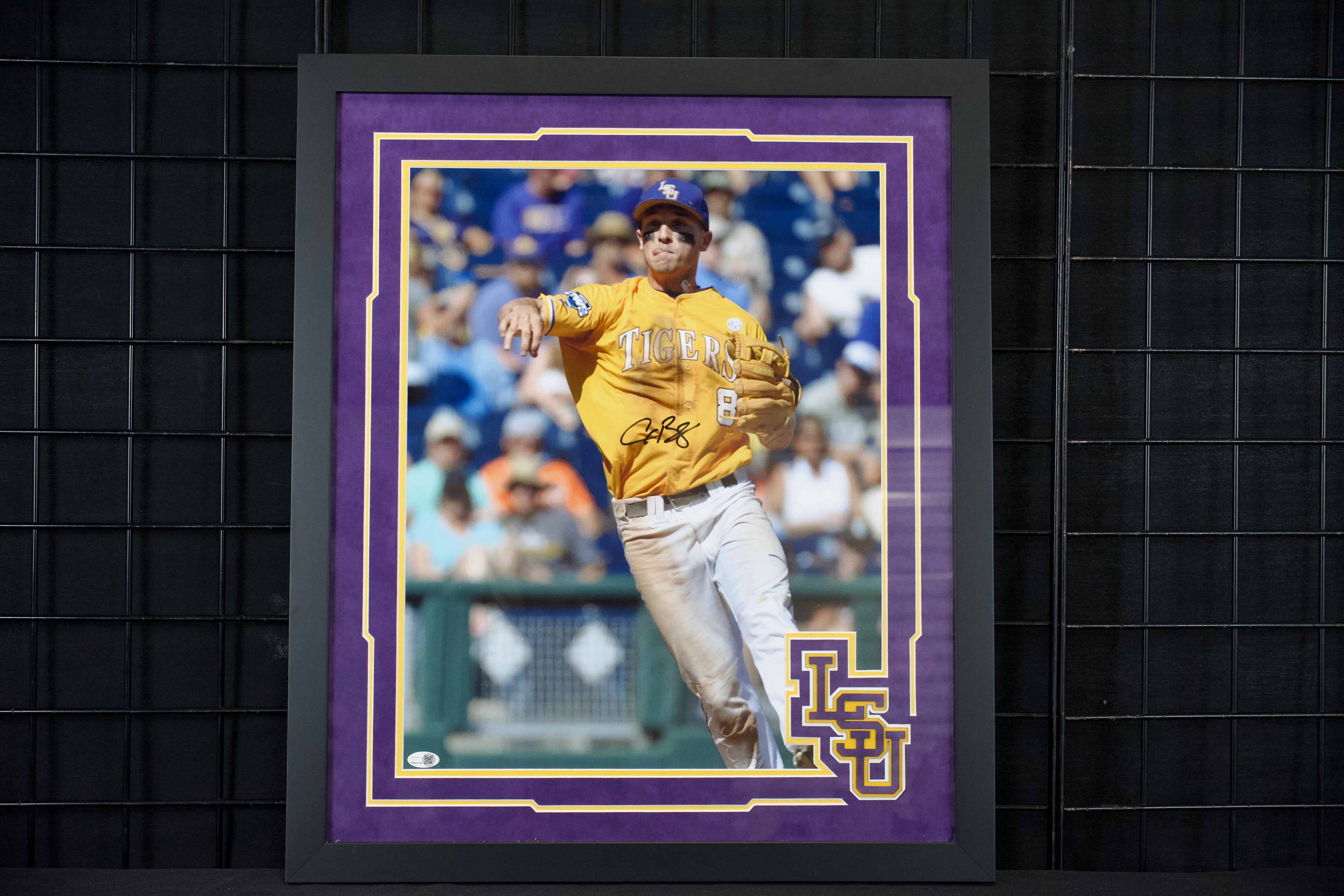 Alex Bregman Framed Autographed LSU 11x14 Photo