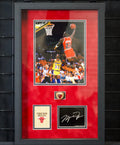 Michael Jordan Chicago Bulls NBA Champions Ring Frame