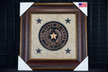State of Texas Seal Framed Display