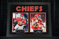 Patrick Mahomes & Travis Kelce Framed Facsimile